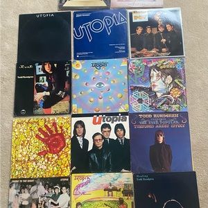 Tod Rundgren/Utopia 14 album lot